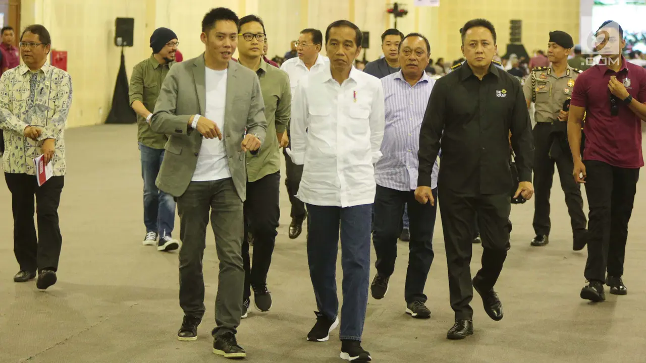 Jokowi Hadiri Digital Startup Connect
