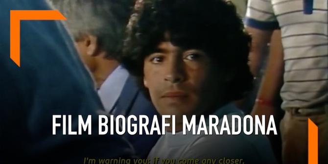 VIDEO: Film Biografi Diego Maradona Tayang Perdana di Cannes