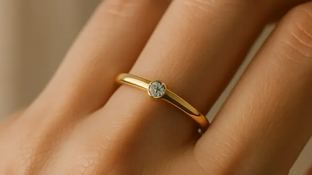 Model Cincin Emas Mewah Tapi Murah/Ilustrasi gambar oleh AI