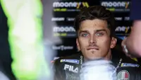 Adik Valentino Rossi, Luca Marini. (Ronny Hartmann / AFP)