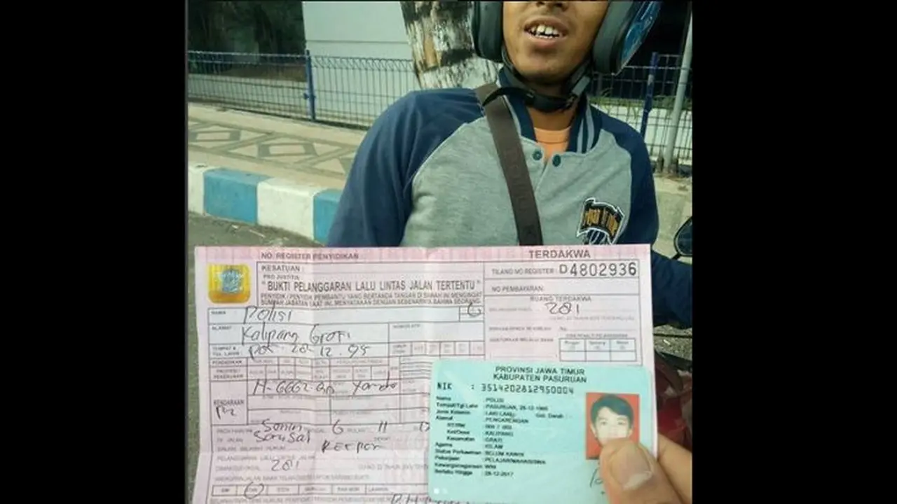 Polisi Ditilang