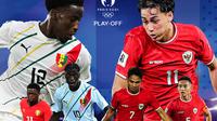 Play-off Olimpide 2024 - Ilustrasi Duel Pertandingan Guinea Vs Timnas Indonesia U-23 (Bola.com/Adreanus Titus)