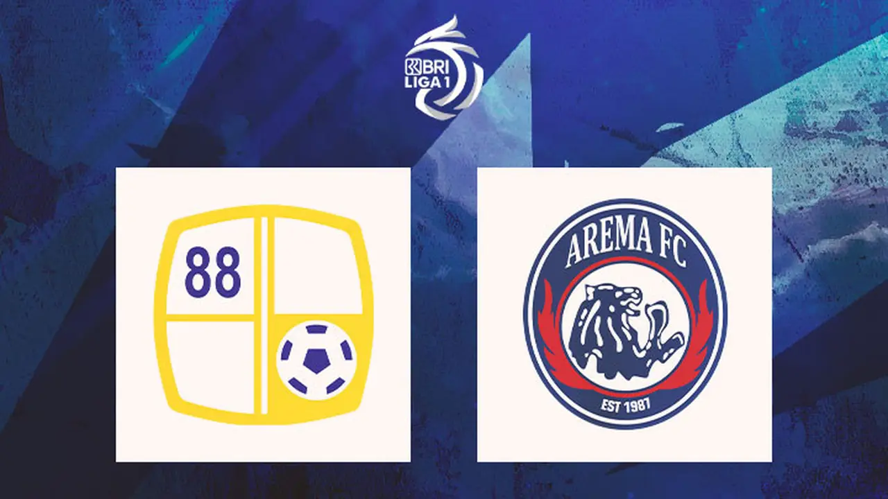 Liga 1 - Barito Putera Vs Arema FC