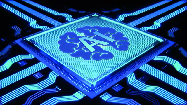 Ilustrasi chip AI. Credit: Pixabay/Frank Rietsch