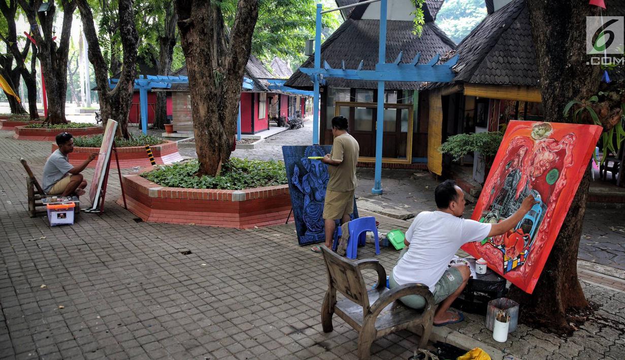 PHOTO: Sepi Pengunjung, Begini Suasana Pasar Seni Ancol - Lifestyle