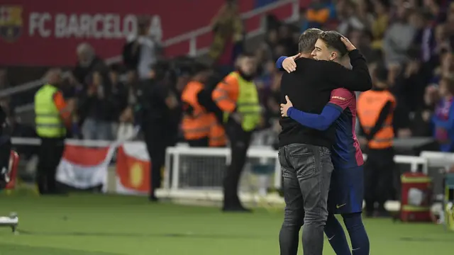 Foto: Welcome Back! Momen Kembalinya Gavi Perkuat Barcelona di Liga Spanyol setelah Absen 336 Hari
