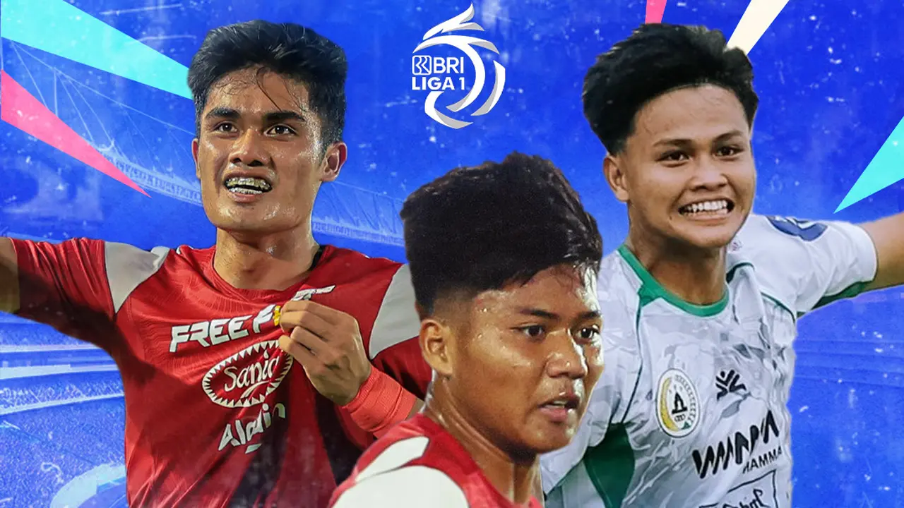 Ilustrasi - Pemain lokal gacor pekan 8 BRI Liga 1: Ramadhan Sananta (persis), Hokky Caraka (Pss), Arkhan Kaka (persis)