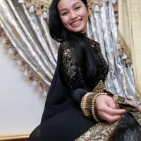  Bermacam persiapan sedang dilakukan oleh pesinetron Tya Arifin menjelang pernikahannya dengan Asyraf Khalid. (Galih W. Satria/Bintang.com)