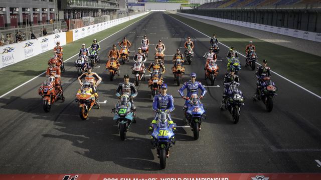 Pembalap MotoGP 2021 Foto Bersama