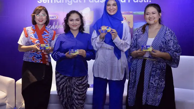 Shireen Sungkar kala menghadiri media gathering Keju Kraft Ramadhan Campaign 2023 di Jakarta Selatan, pekan ini. (Foto: Dok. Tim Mondelez Indonesia)