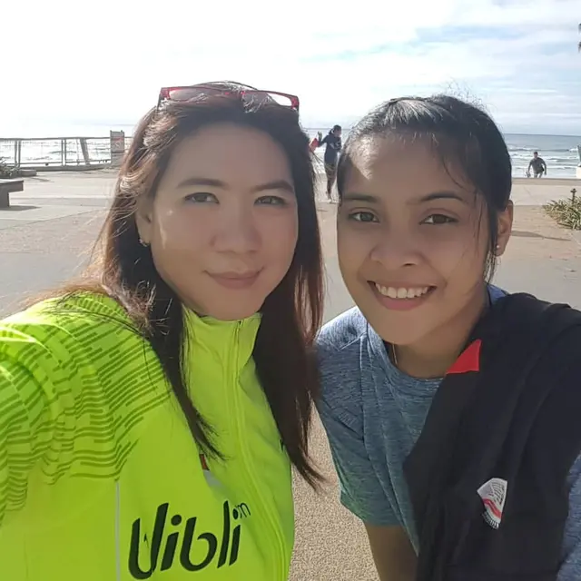 Beri Dukungan Sebelum Olimpiade, Ini 6 Potret Susi Susanti dan Gregoria Mariska