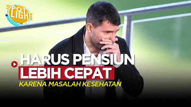 VIDEO: 4 Pesepak Bola yang Harus Pensiun Lebih Cepat Karena Masalah Kesehatan, Terbaru Ada Sergio Aguero