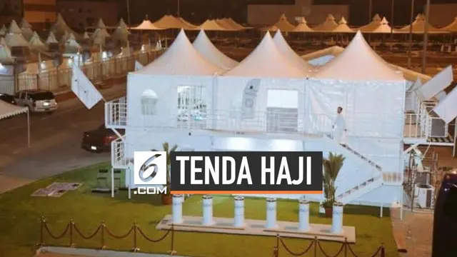 VIDEO: Pemerintah Saudi Jajaki Pemakaian Tenda Bertingkat di Mina