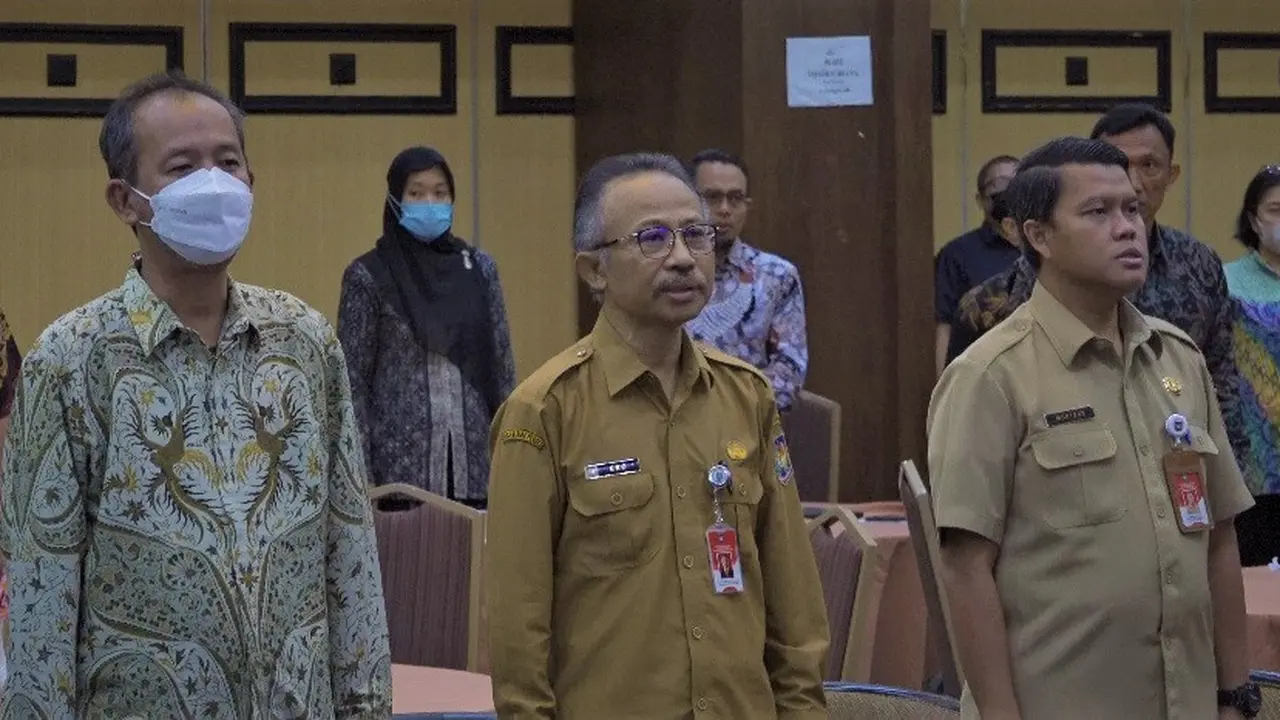 Ditjen Bina Pemdes menggelar workshop penyusunan modul tematik peningkatan kapasitas aparatur desa 2023. (Istimewa)