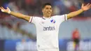 Nacional menjadi klub pertama yang dibela Luis Suarez. Klub lokal Uruguay tersebut dibelanya selama dua musim pada 2004/2005 dan 2005/2006. Tampil dalam total 35 laga, ia sukses mencetak 12 gol. Pada 2022 ia kembali membela Nacional selama setengah musim dan total tampil dalam 16 laga dengan mencetak 8 gol. Bersama Nacional dalam dua periode, ia total mencetak 20 gol dari 51 laga. (AFP/Dante Fernandez)