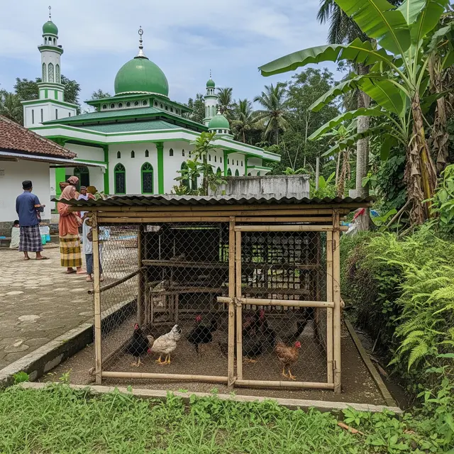 9 Ide Ternak di Area Masjid untuk Kesejahteraan Jamaah, Solusi Tingkatkan Ekonomi