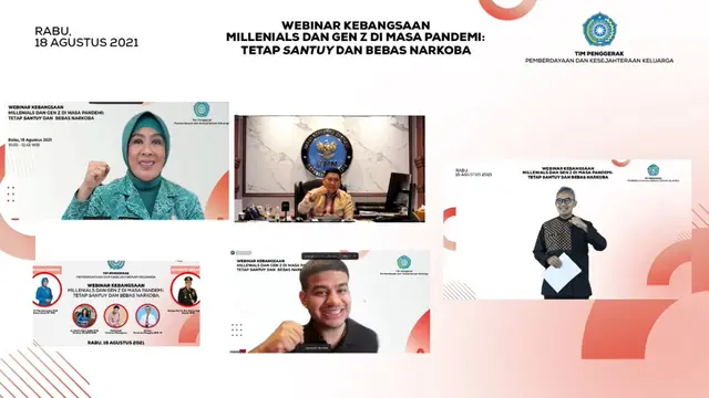 Ketua Umum TP PKK Ajak Generasi Milenial dan Z Punya Mental Lawan Narkoba 