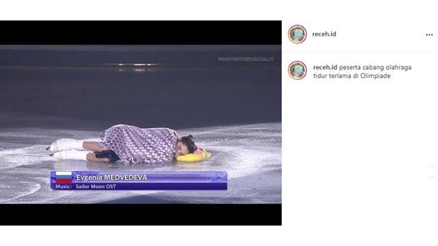8 Pesona Evgenia Medvedeva, Atlet Ice Skating Rusia yang Viral di Media Sosial
