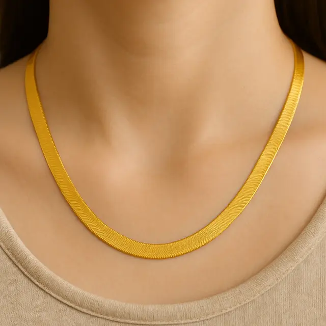 Model Kalung Emas 24 Karat untuk Anak Muda (Foto: ChatGPT)