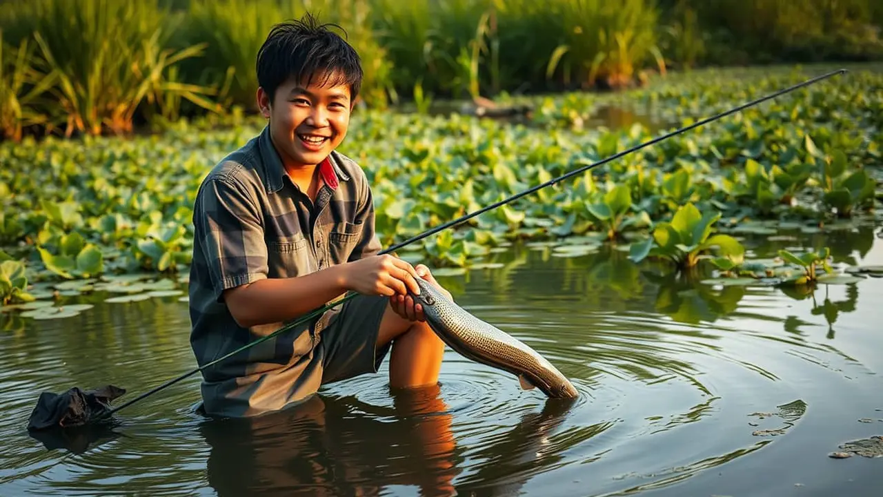mimpi mancing belut