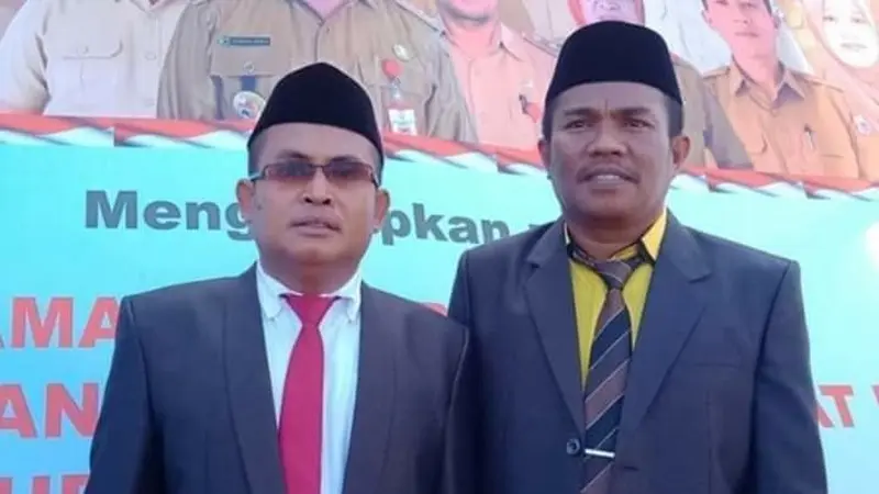 Ahmad Afif Darvin anggota DPRD Buton Utara terpilih yang dilantik, Rabu (16/10/2019).(Liputan6.com/Ahmad Akbar Fua)