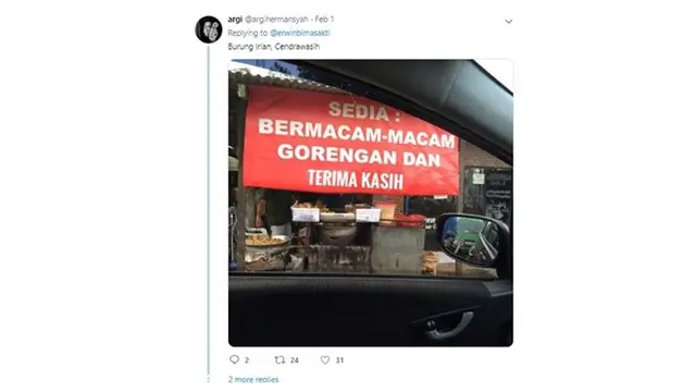 spanduk gorengan
