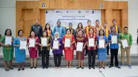 Penandatanganan kerjasama antara Astra dengan Pemerintah Daerah Kabupaten Manggarai Timur di Provinsi Nusa Tenggara Timur dalam rangka peringatan hari ulang tahun (HUT) ke-14, Yayasan Pendidikan Astra-Michael D. Ruslim (YPA-MDR) pada Jumat (3/2/2023). (Dok. IST/YPA-MDR)
