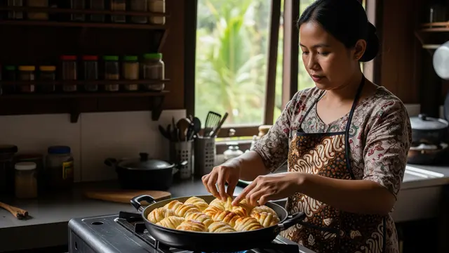 Cara Memanggang Roti Sobek Tanpa Oven Pakai Wajan, Tetap Empuk dan Lembut