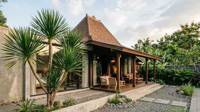 15 Tanaman yang Cocok untuk Rumah Bergaya Joglo Modern, Hadirkan Nuansa Eksotis nan Elegan
