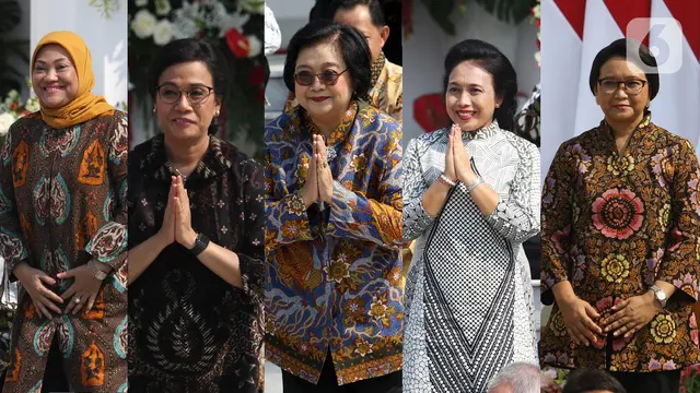 5 Menteri Perempuan di Kabinet Indonesia Maju