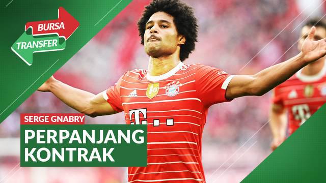 Berita video bursa transfer: Serge Gnabry perpanjang kontrak di Bayern Munchen dan siap gantikan Robert Lewandowski