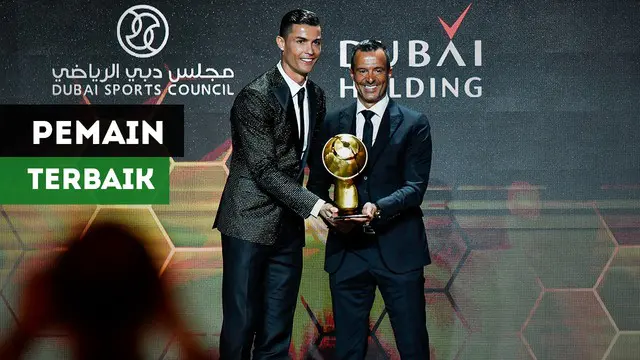 Cristiano Ronaldo kembali terpilih menjadi pemain terbaik dunia versi Globe Soccer Awards.