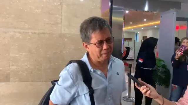 Rocky Gerung memenuhi panggilan pemeriksaa di Gedung Bareskrim Polri, Rabu (6/9/2023).