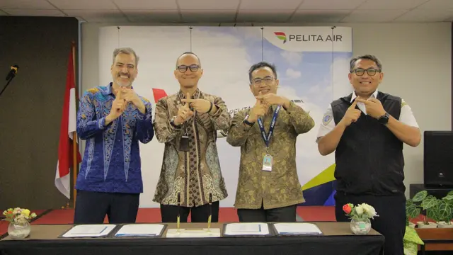 Pelita Air mendapatkan rekognisi dari NAVBLUE anak perusahaan Airbus yang bergerak dibidang navigasi.