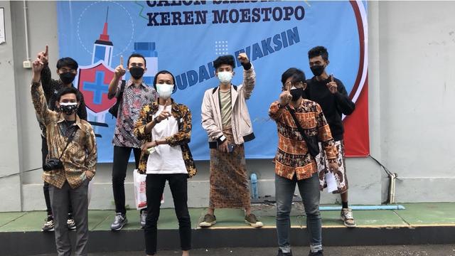 Universitas Moestopo menggelar vaksinasi Covid-19 secara gratis mulai Juli 2021. (Foto: Dok. Humas Universitas Prof. Dr. Moestopo (Beragama))