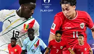Play-off Olimpide 2024 - Ilustrasi Duel Pertandingan Guinea Vs Timnas Indonesia U-23 (Bola.com/Adreanus Titus)