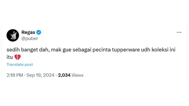6 Cuitan Sedih Netizen Tupperware Bangkrut, Tak Ada Lagi Drama Dimarah Ibu