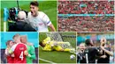Berikut parade foto terbaik pilihan Bola.com pada putaran pertama Piala Eropa 2020. Mulai dari insiden Kolapsnya Christian Eriksen hingga momen Alaba remas mulut Marko Arnautovic.