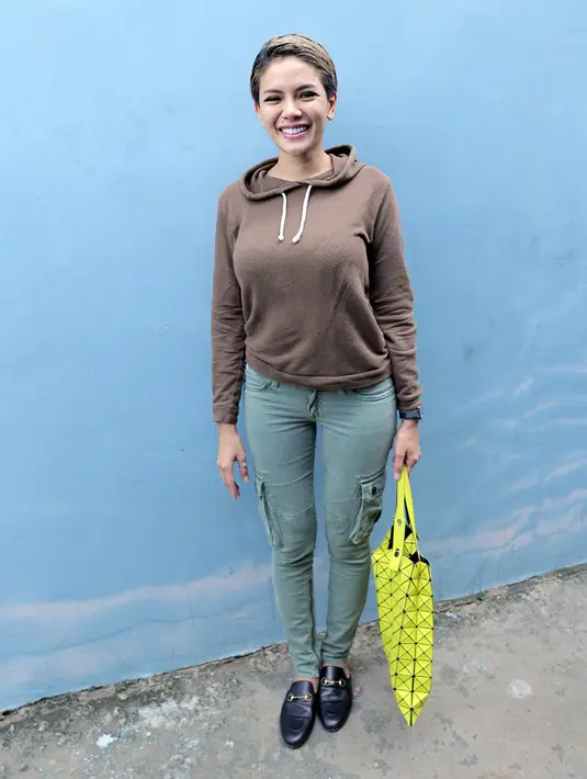 "Memang di sana nggak lama, nggak sempat salaman juga," ujar Nikita Mirzani. (Deki Prayoga/Bintang.com)