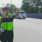 Polisi Lalu Lintas Cimahi, akan dilengkapi speedgun di tol Cipularang, Kabupatan Bandung Barat. (Instagram)