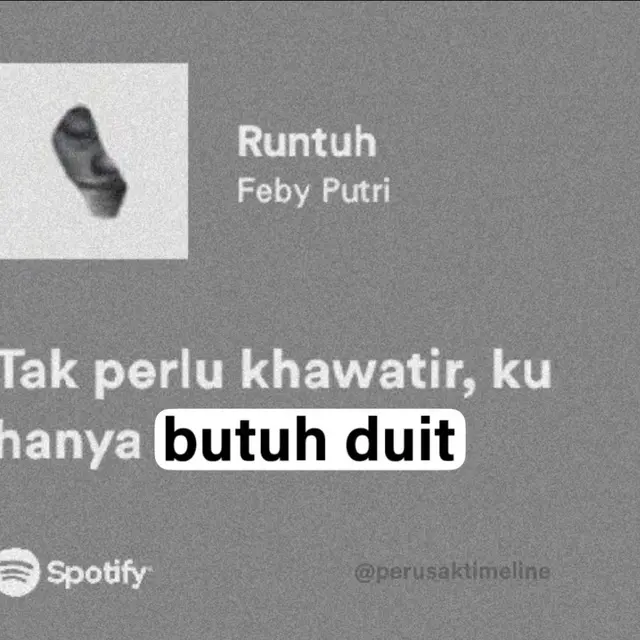 6 Meme Lirik Lagu Butuh Uang Ini Kocak,