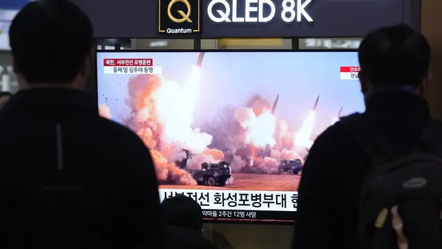 Kim Jong-un Perintahkan Militer Korut Latihan Artileri Garis Depan