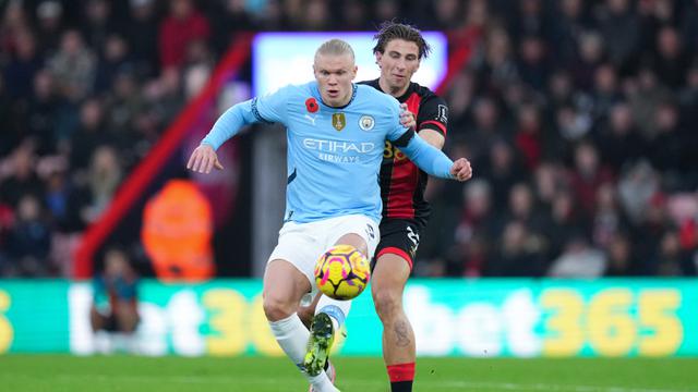 Foto: Frustrasi Erling Haaland Karena Dijaga Ketat Hingga Gagal Cetak Gol, Manchester City Keok di Markas Bournemouth
