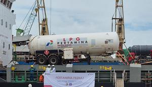 Pada 20 Desember 2025, kapal yang dioperasikan melalui PT Temas diberangkatkan menuju Lhokseumawe Aceh dari Jakarta dengan membawa bantuan tersebut. Dok PPN