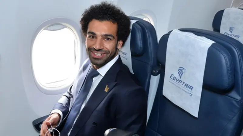 FOTO: Mohamed Salah Tiba di Rusia, Mesir Siap Buat Kejutan