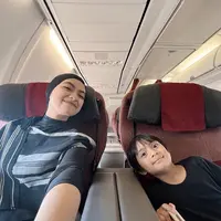 Cara Ayudia Bing Slamet mengapresiasi sang anak, Sekala, credit: (@ayudiac)