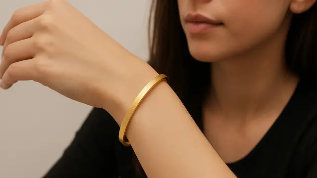Gelang Emas Model Bangle Kekinian 3-5 Gram