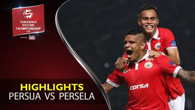 Video highlights Torabika Soccer Championship 2016 antara Persija Jakarta melawan Persela Lamongan yang berakhir dengan skor 2-1 di Stadion Gelora Bung Karno, Jakarta pada hari Jumat (13/5/2016).