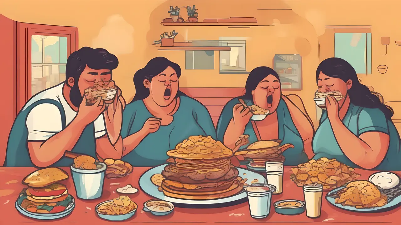 Perilaku Makan Emosional Bisa Meningkatkan Risiko Stres dan Kondisi Ini Menimpa Banyak Perempuan (Foto Ilustrasi dari AI)