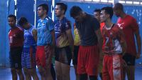 Pemain Surabaya Bhayangkara Samator yang akan mengarungi Proliga 2019. (Bola.com/Aditya Wany)